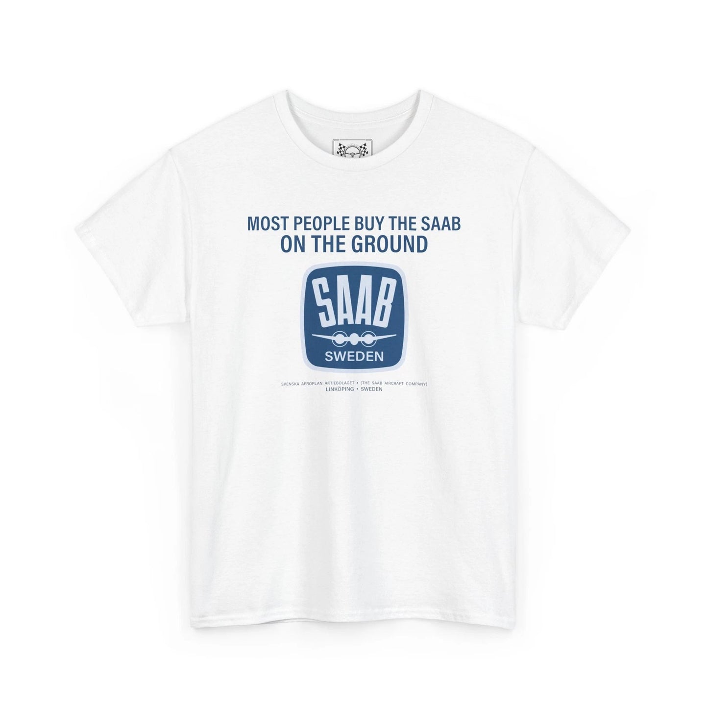 SAAB Vintage Design T-Shirt - Swedish Car Retro Tee - Classic Rally Fans Gift