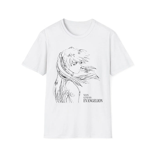 Asuka Neon Genesis Evangelion UNISEX Anime t-shirt - GILDAN 64000