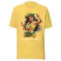 Vintage Hawaii Shirt KAPIOLANI PARK - All Sizes - HULA GIRL - 80s 90s - YELLOW