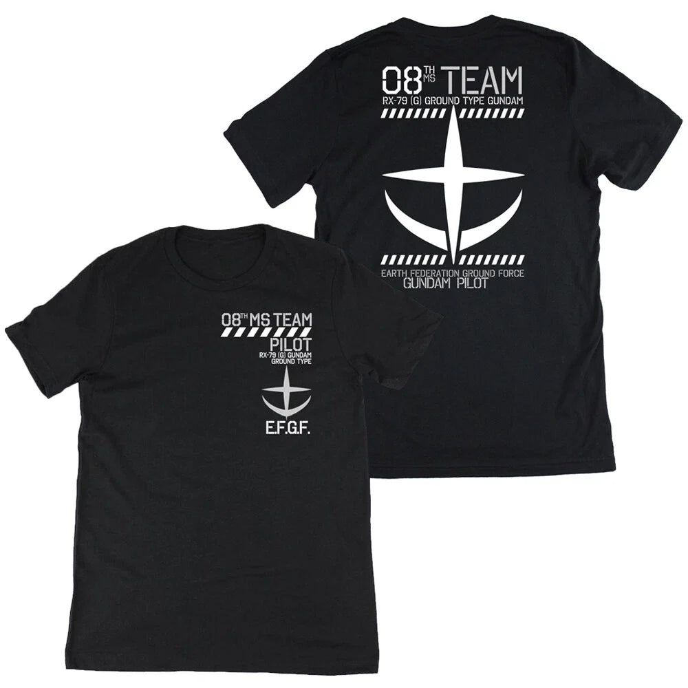 Gundam EZ8 08th MS Team Shiro Amada Karen Joshua Pilot Anime Graphic Art T-Shirt