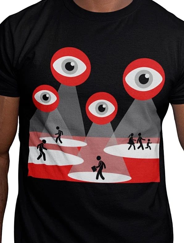 George ORWELL insp They Live Shirt 1984 Big Brother Thought Police Free Speech