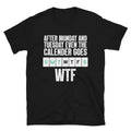 WTF Graphic Novelty Humor T-Shirt