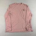 Princess Yacht Holiday Shirt Mens XXL Pink Crew Neck Long Sleeves Tee NWT