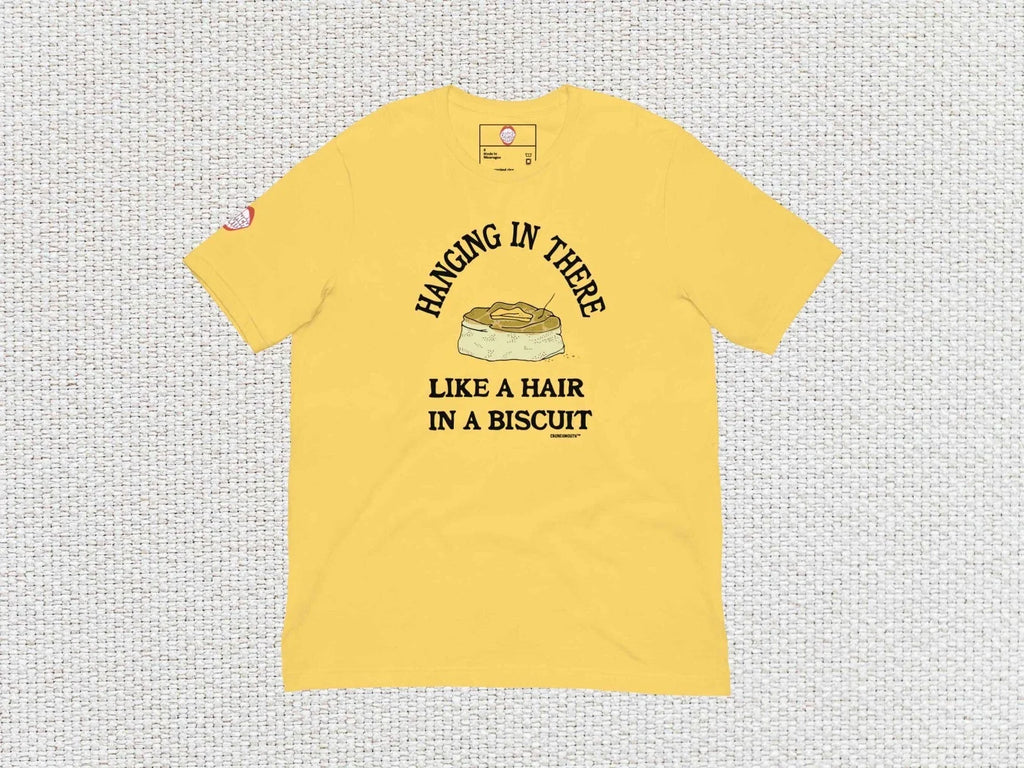 Hanging In There Like A Hair In A Biscuit Shirt, Funny Southern Sayings Quotes