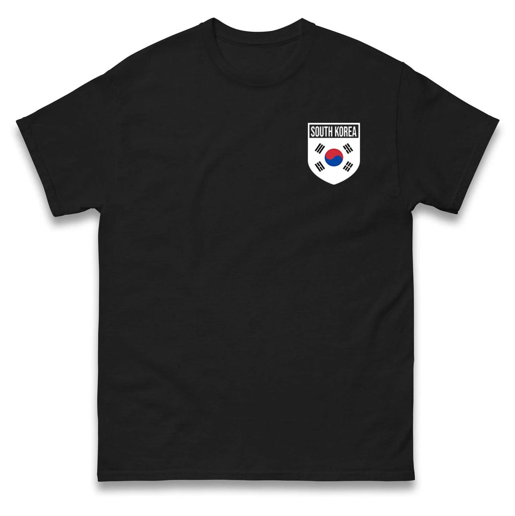 Personalised South Korea Badge football T Shirt,Custom Name &number Football Tee