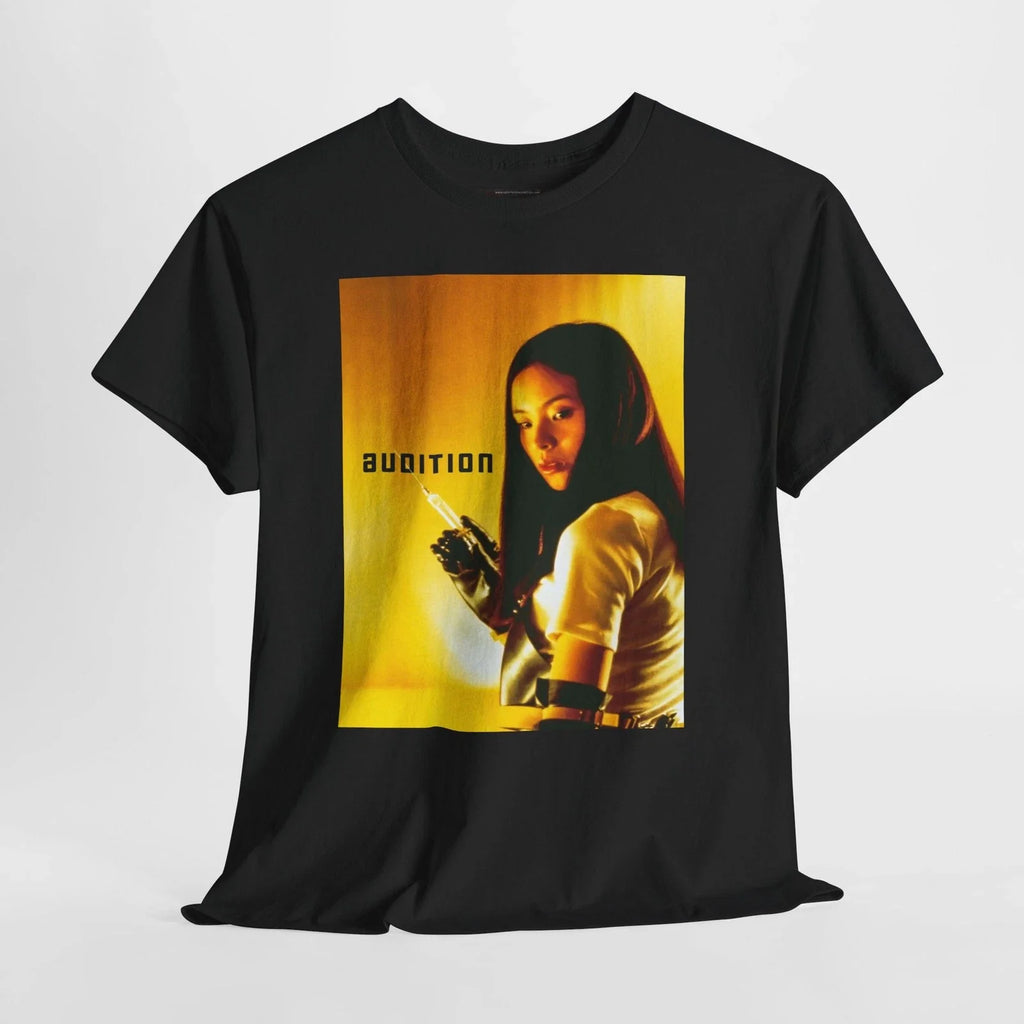 Audition 1999 Retro Movie Poster Horror Unisex Graphic T-Shirt