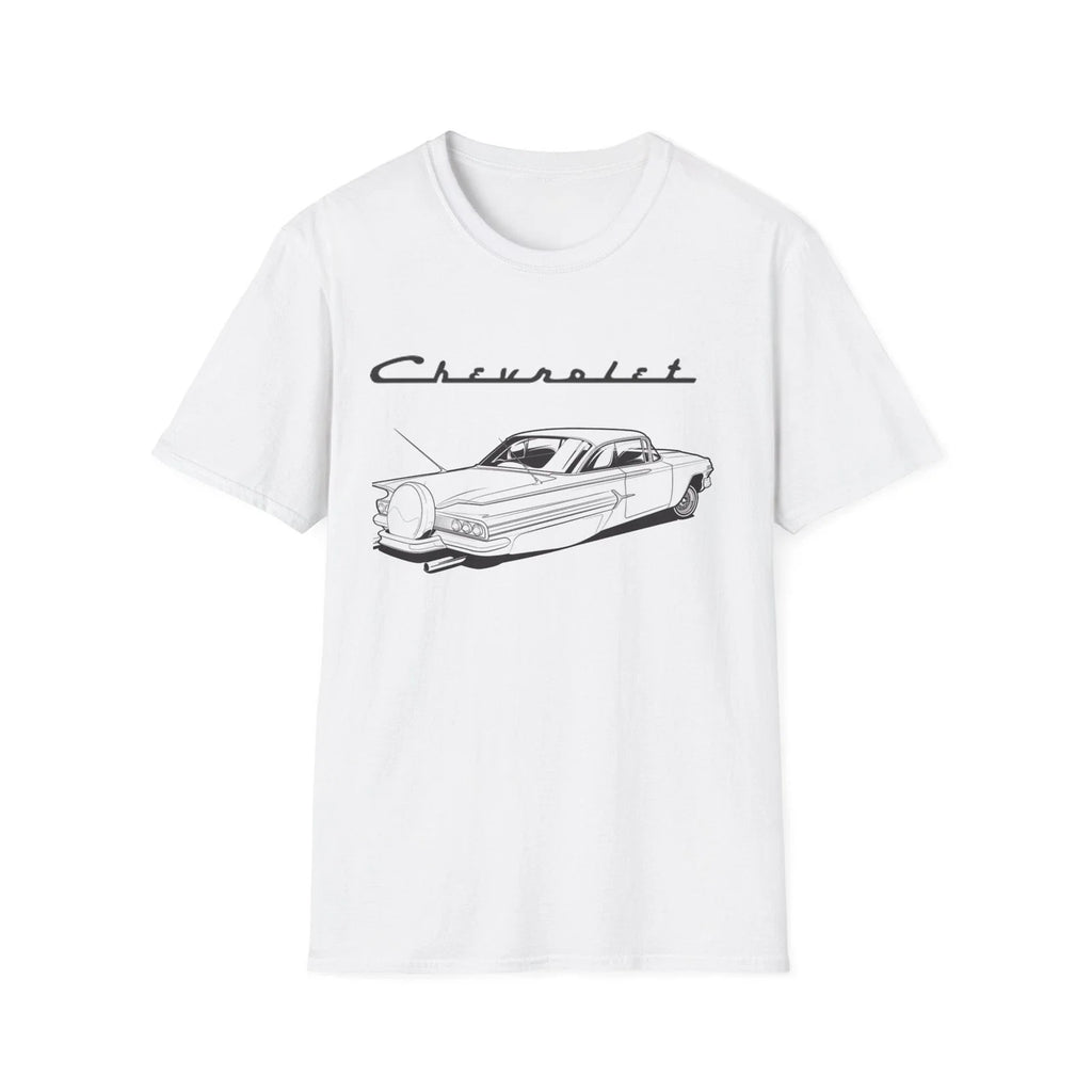 Chevrolet Classic 1960 Impala T-Shirt Sleek Simple Vintage Car American Muscle