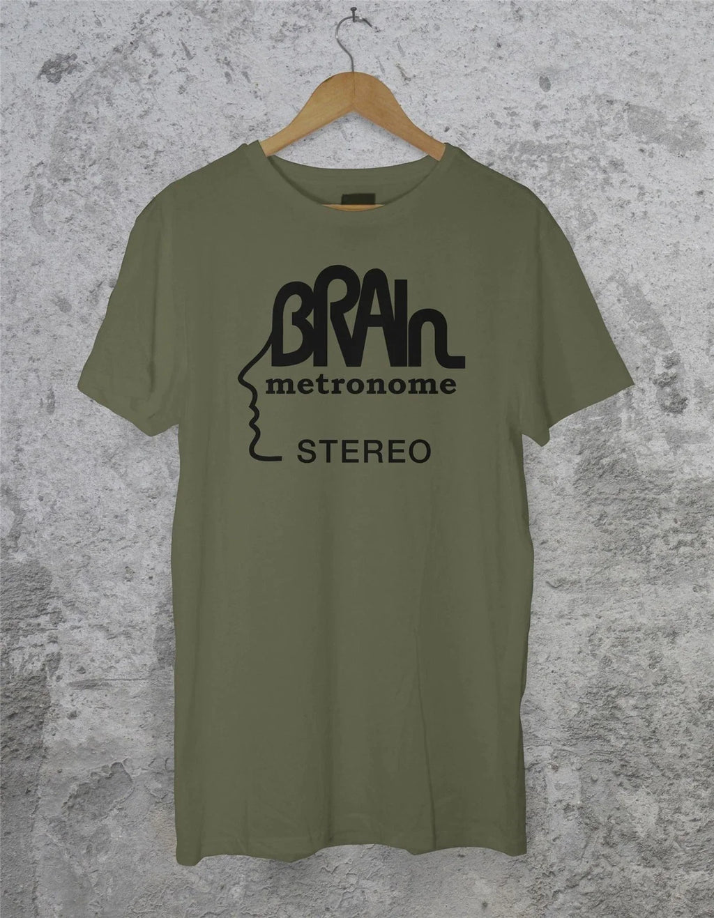 Brain Records T Shirt - Krautrock Neu! Cluster Guru Guru