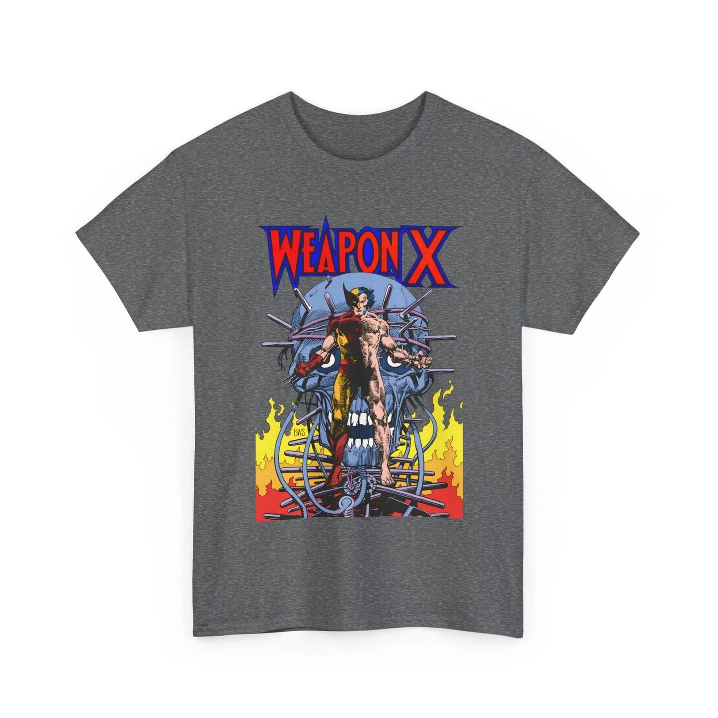 Weapon X T-Shirt Marvel Comics Barry Windsor-Smith Wolverine Vintage-Style Tee