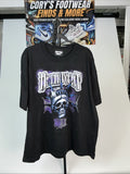 Retrovert Skull Graphic Print Black Men's T-Shirt XXL Short Sleeve
