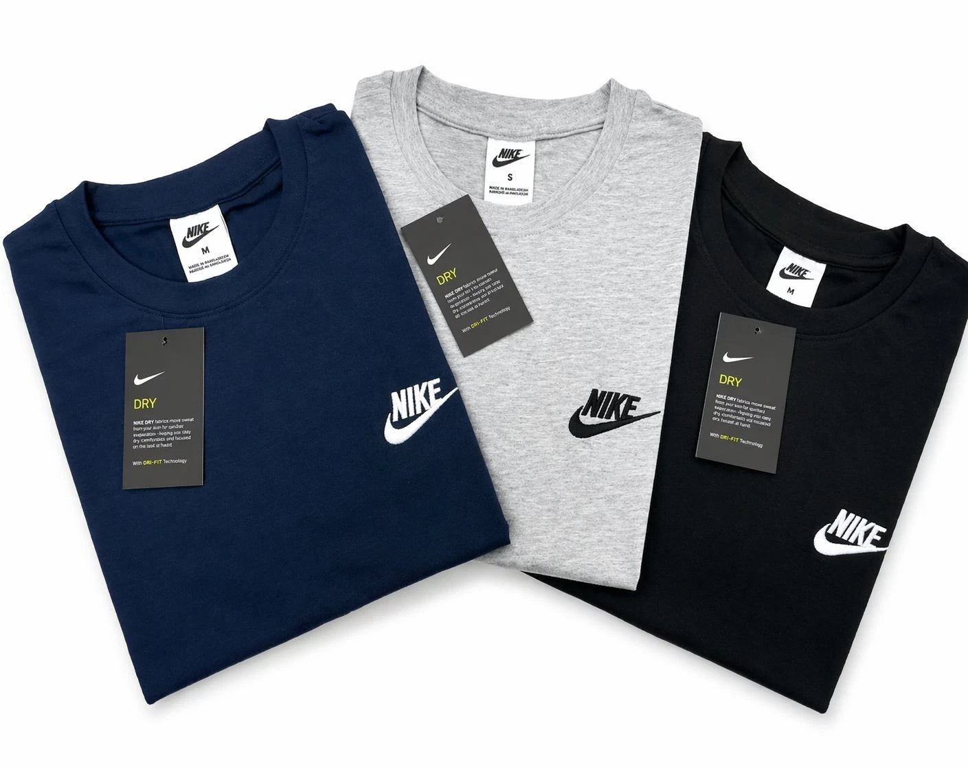 Nike Men’s T-Shirt Short Sleeve Cotton Casual Crew Neck