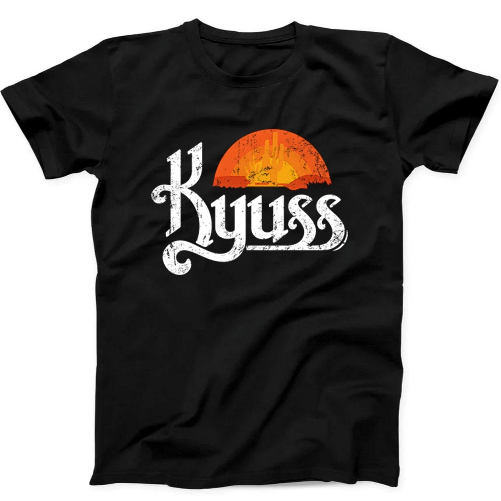 Kyuss Rock Metal Sons Of Stoner Hard Retro Music Gift Black Tee T Shirt 446