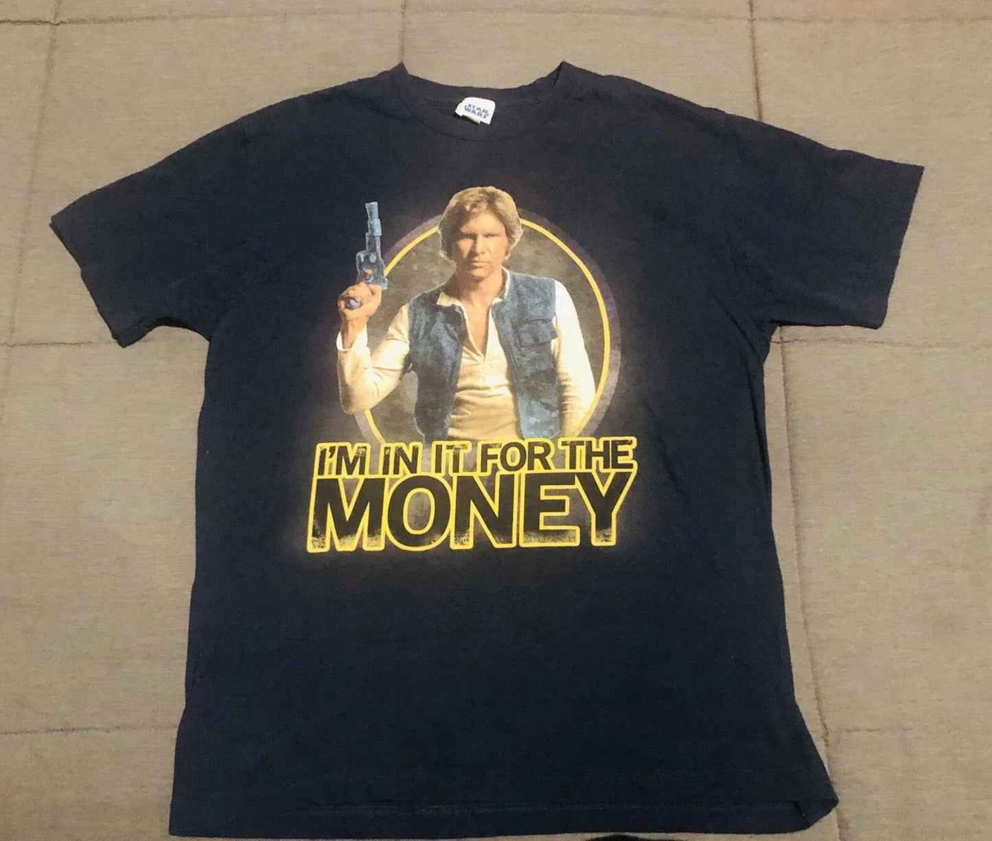 Vintage Star Wars Han Solo Im In It For The Money T-Shirt Unisex S-5XL