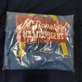 NWT Men's Blue Vintage  Style McDonald's Hamburgers Graphic Tee Size 5X
