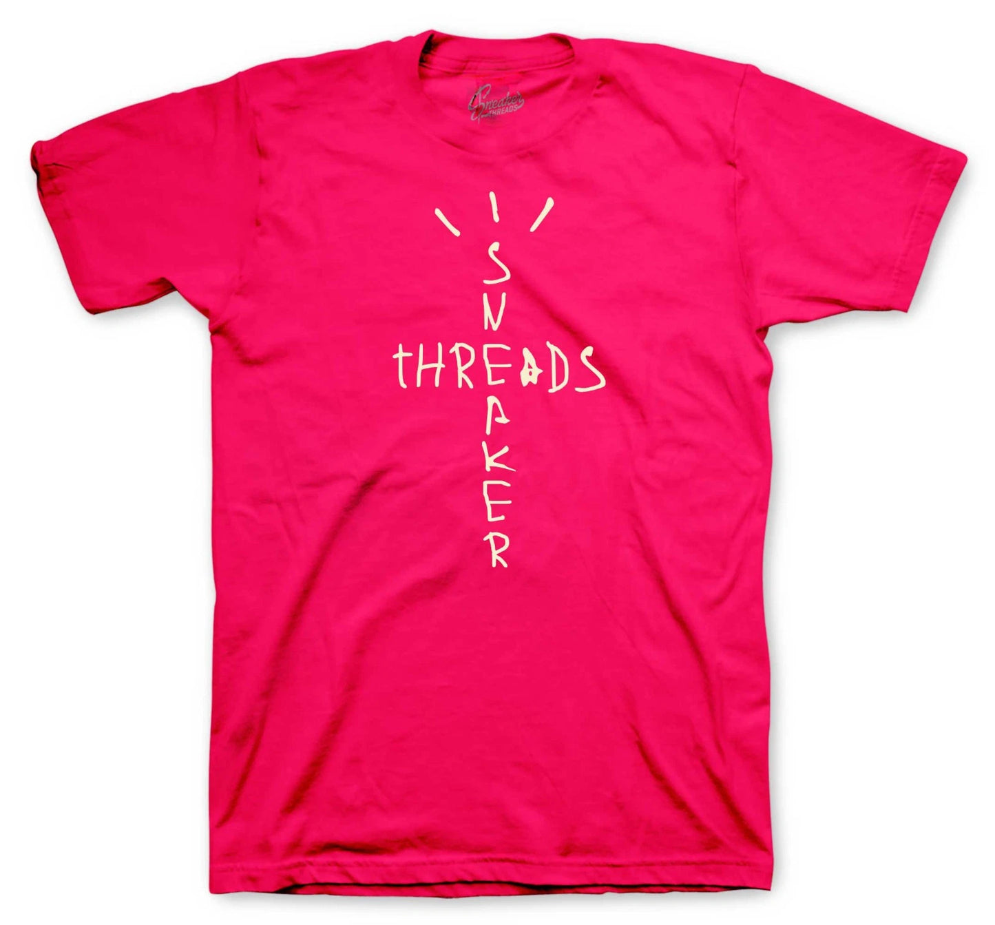 Shirts To Match Jordan 1 Tropical Pink Travis Scott AJ1 -  Scribble Tee