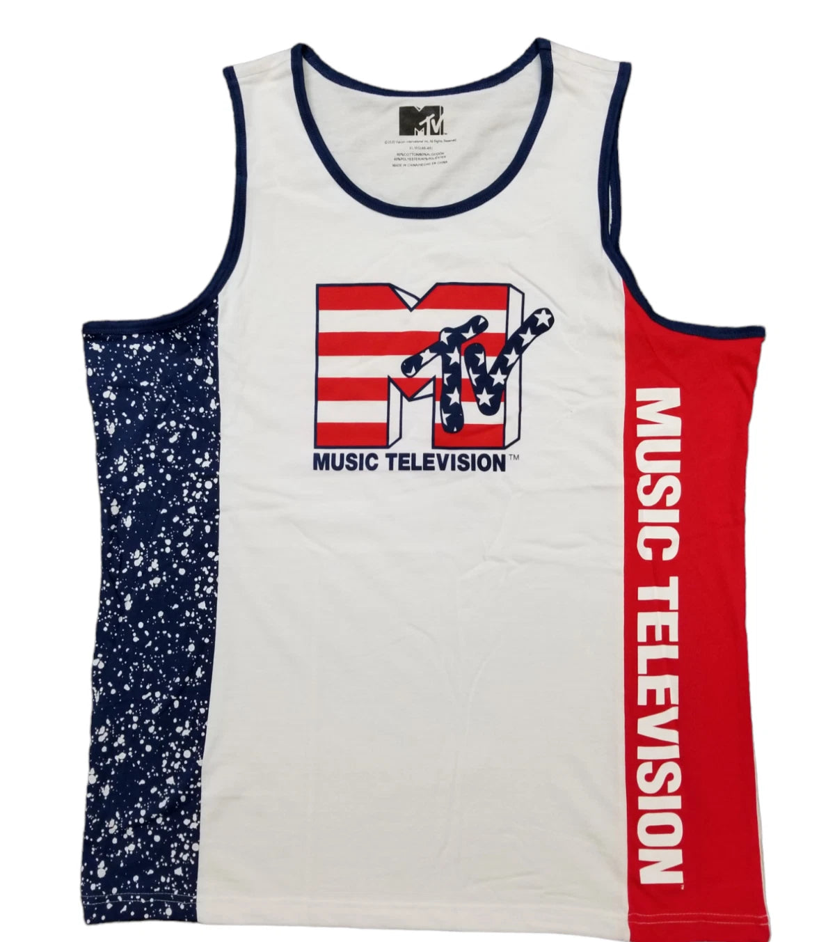 MTV Music Television Graphic Tank Top Men's Size XL