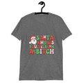 Santa Knows You Have Been a Bitch Ladies T-Shirt