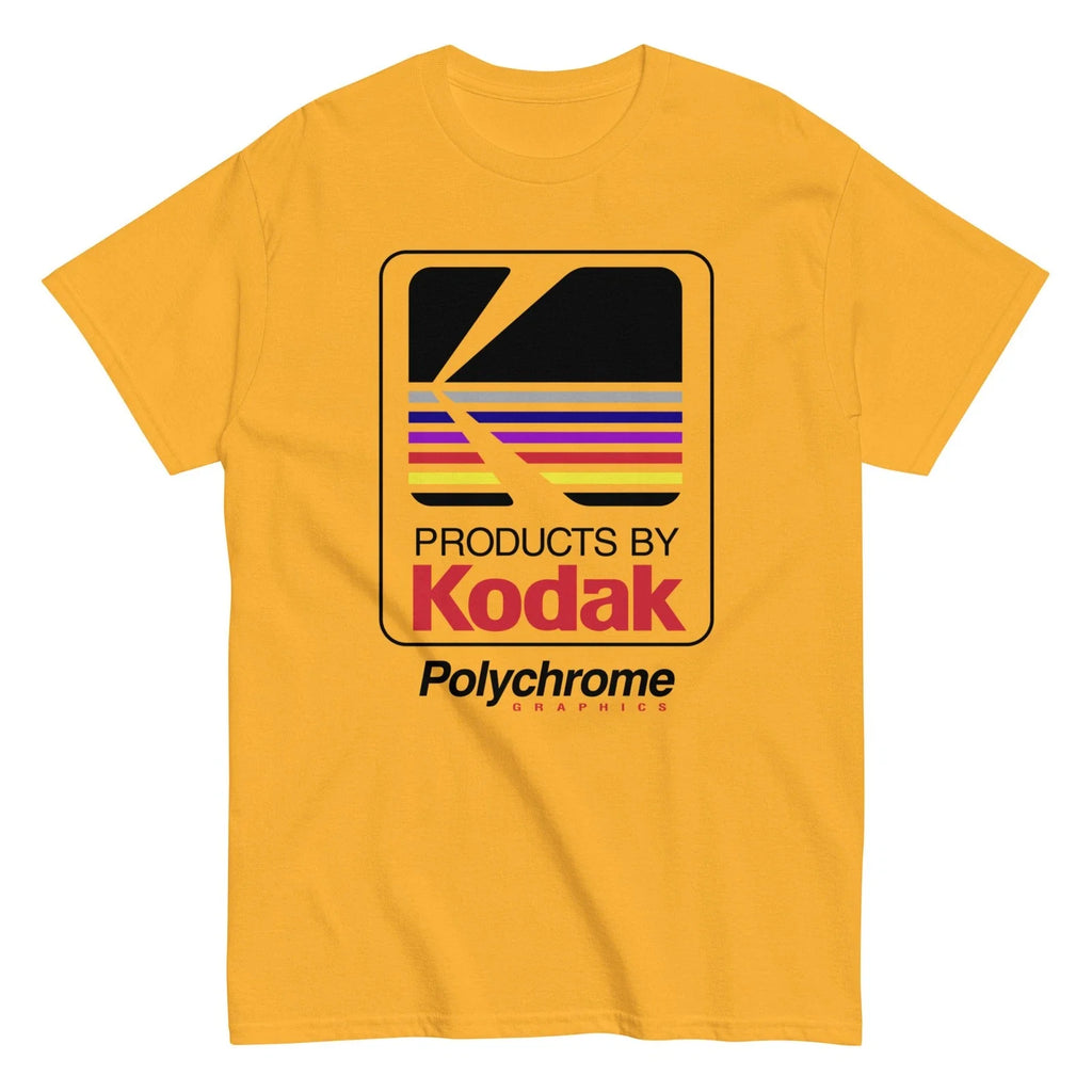 Kodak Camera Logo Emblem Vintage Retro Classic Cool Unisex T-Shirt - 11 Colours