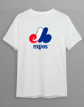 Montreal Expos Retro Vintage T-Shirt 50/50 Blend Sizes S-XL