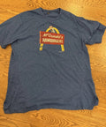 McDonald's 15 Cent Hamburgers Retro Blue T-Shirt Mens XL
