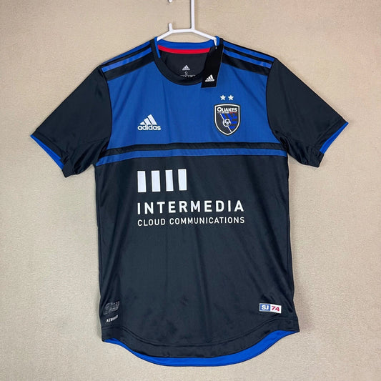 Adidas San Jose Earthquakes 2019 Intermedia MLS Soccer Jersey Mens Size S