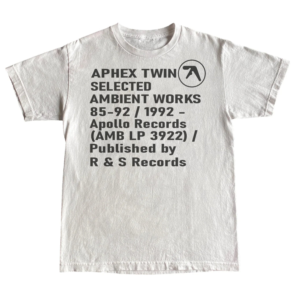 aphex twin selected ambient works shirt