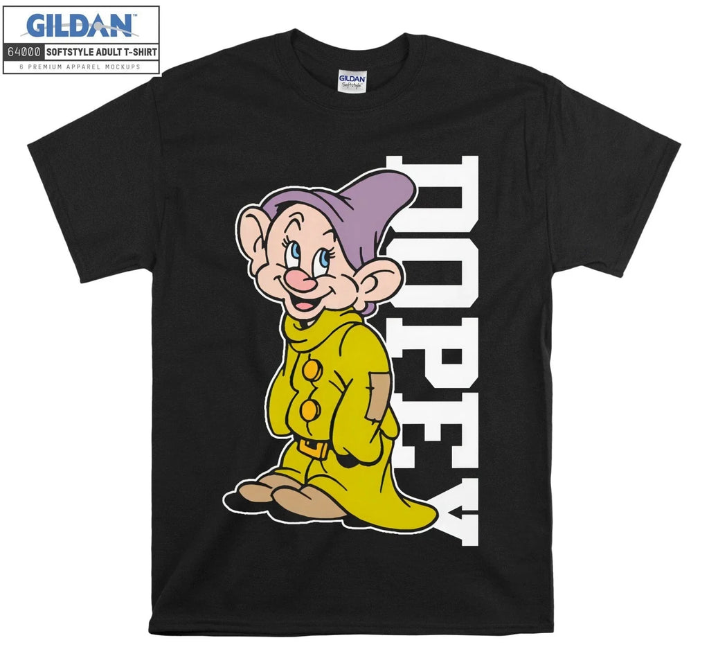 Dopey Dwarf Cute Face Im Dopey T-shirt Gift T shirt Men Women Unisex Tshirt 6342