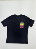 Enjoy Boys Black Alien Cartoon T-Shirt Youth XL Screen Print Crew Neck