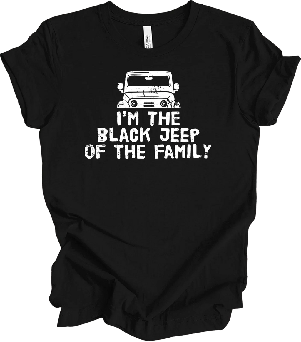 I'm The Black 4x4 Of The Family T-Shirt - Off-Road Lover Gift