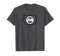 Evil Minion “M” Faux Pocket Graphic T-Shirt