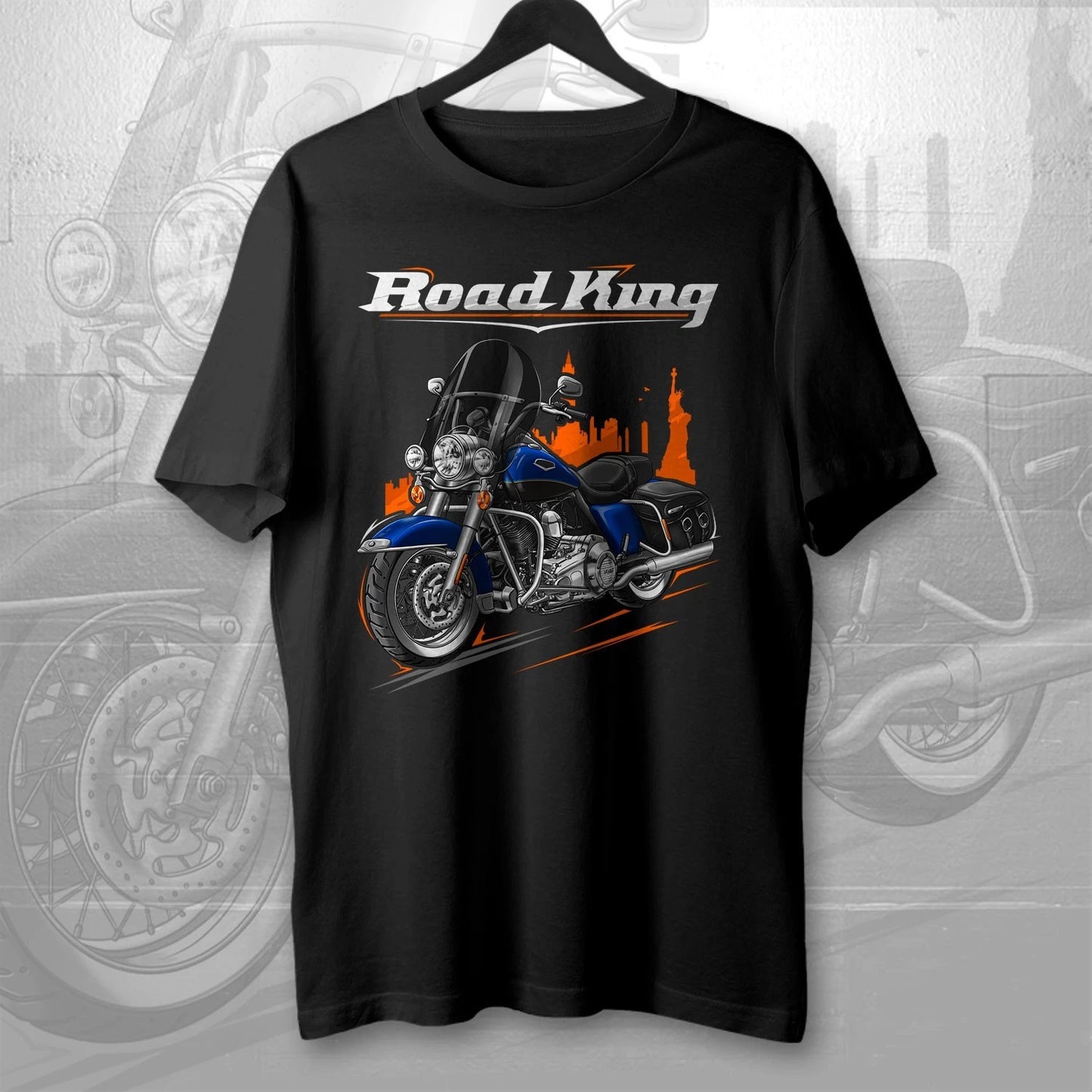 Harley-Davidson Road King Classic FLHRC 1998-2004 T-Shirt for Bikers