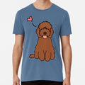 Love Kawaii Red Ruby Cockapoo Cavapoo Cavoodle Dog S to 5XL Made in USA T-Shirt