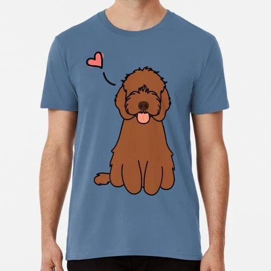 Love Kawaii Red Ruby Cockapoo Cavapoo Cavoodle Dog S to 5XL Made in USA T-Shirt