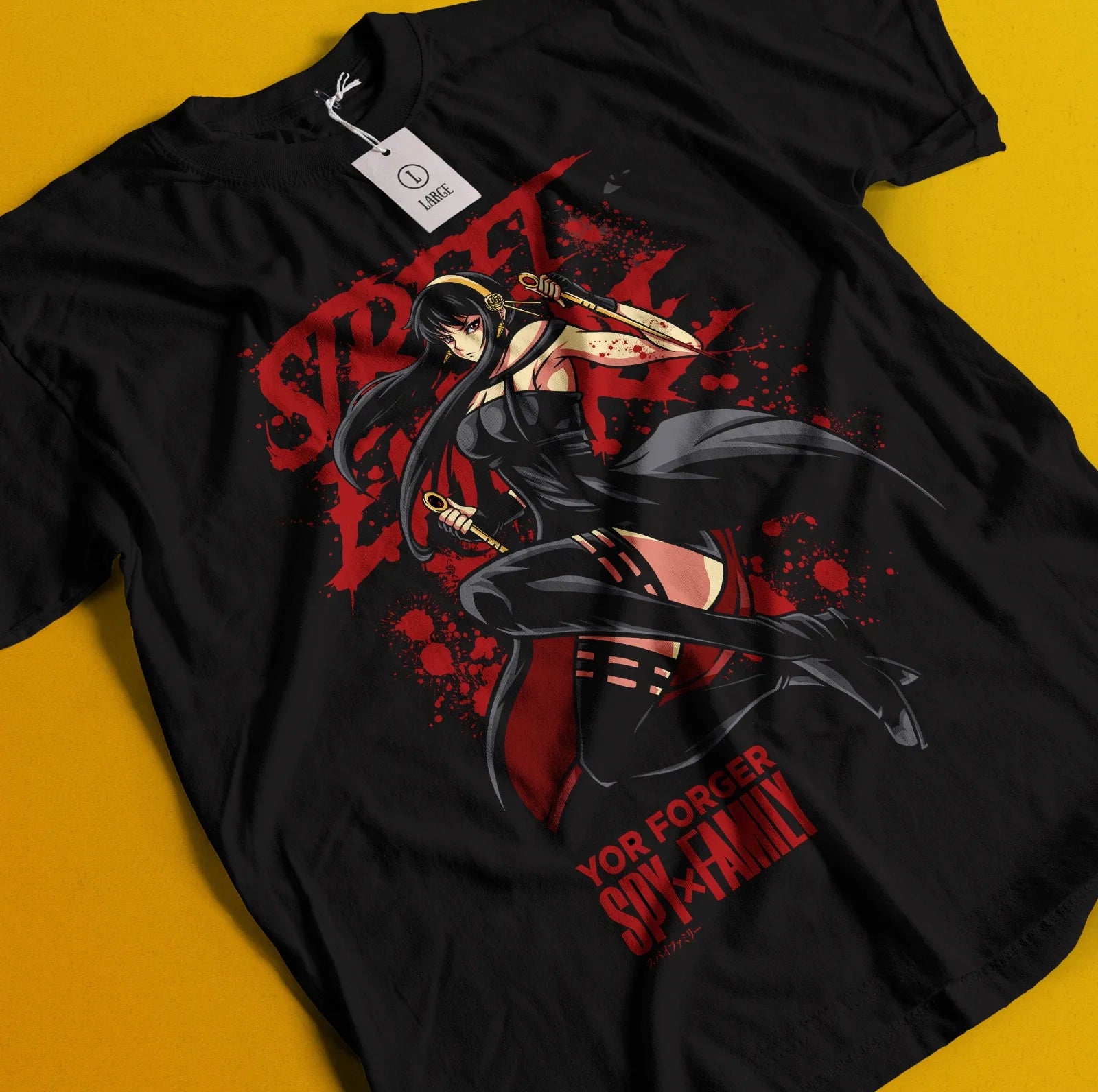 Spy X Family T-Shirt Anya Tshirt Loid Yor Forger Shirt Bond Sylvia Tee Damian