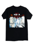 RADIOHEAD KID A Vintage Unisex Black Cotton Short Sleeve Tee