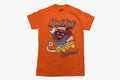 Kool-Aid Mens Kool-Aid Man on Skateboard Oh Yeah! Funny Orange Shirt New Medium