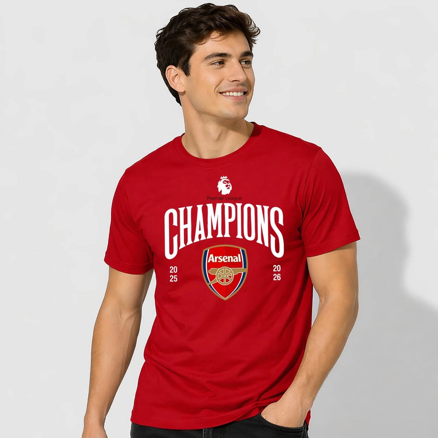 North London Rises Football Champions Shirt, Arsenal Saka tee, Premier champs