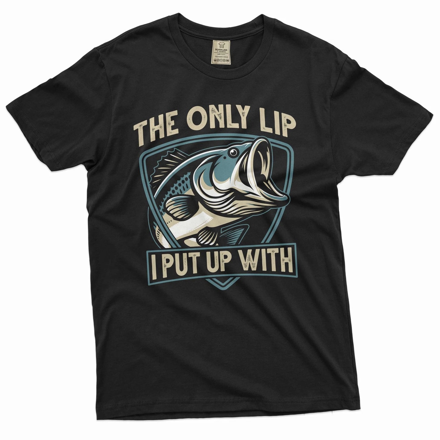 Men's Funny Fishing T-shirt Gift for Husband Tee Father's day Fisherman gifts