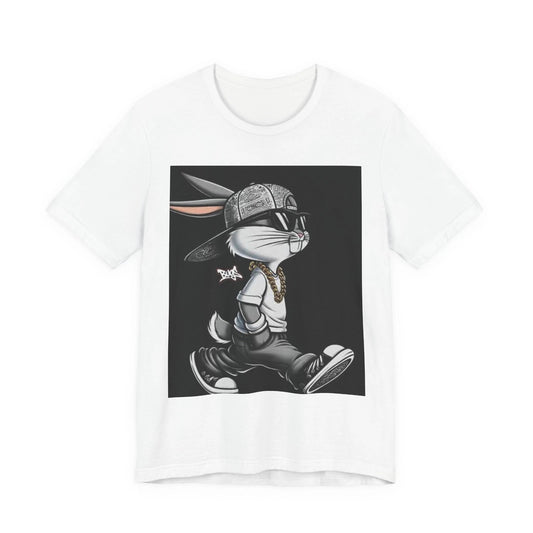 Hip Hop bugs Bunny and defy Duck T-Shirt | Streetwear Cartoon Graphic Tee