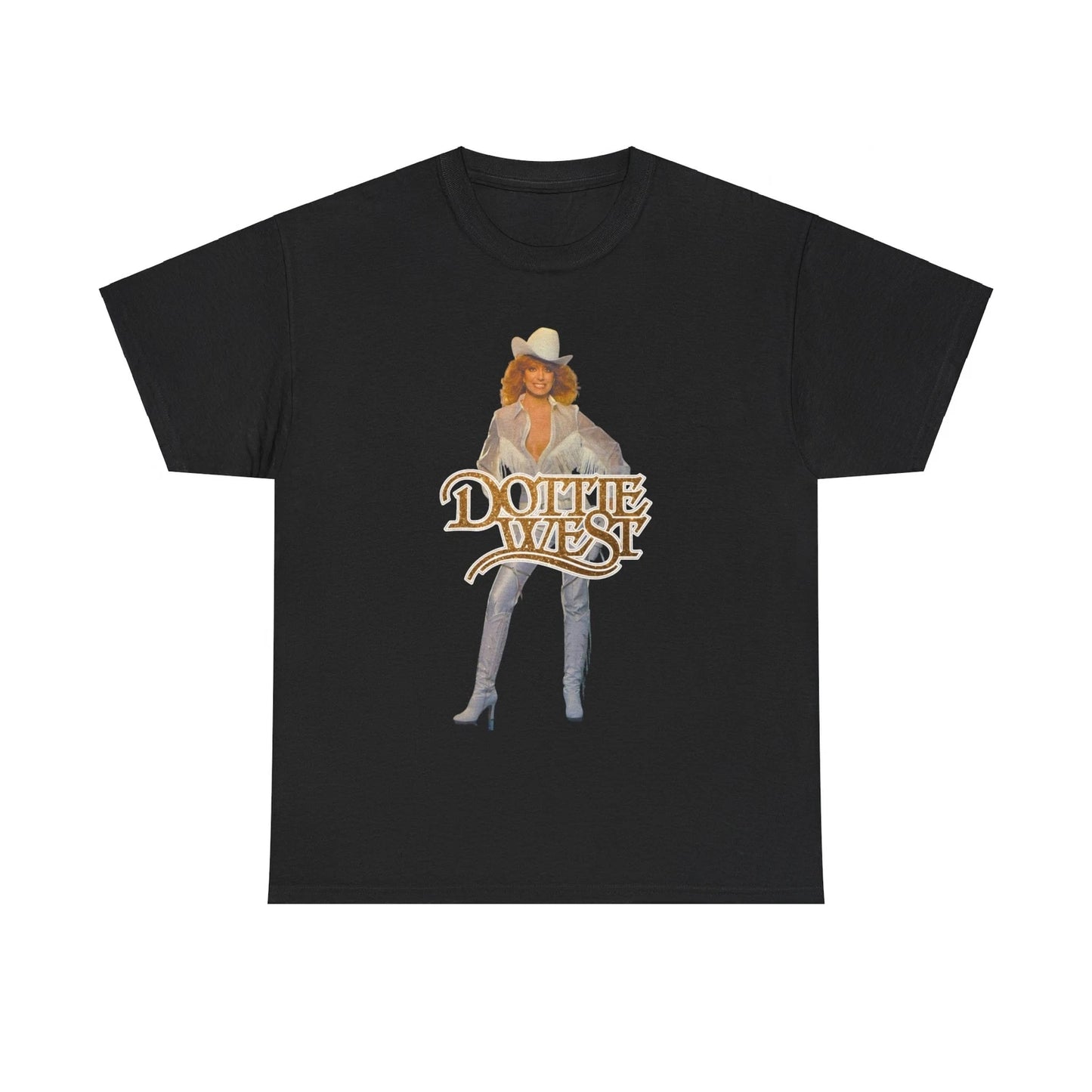 Dottie West Unisex Heavy Cotton Tee, Lesson in Leavin', Country Music