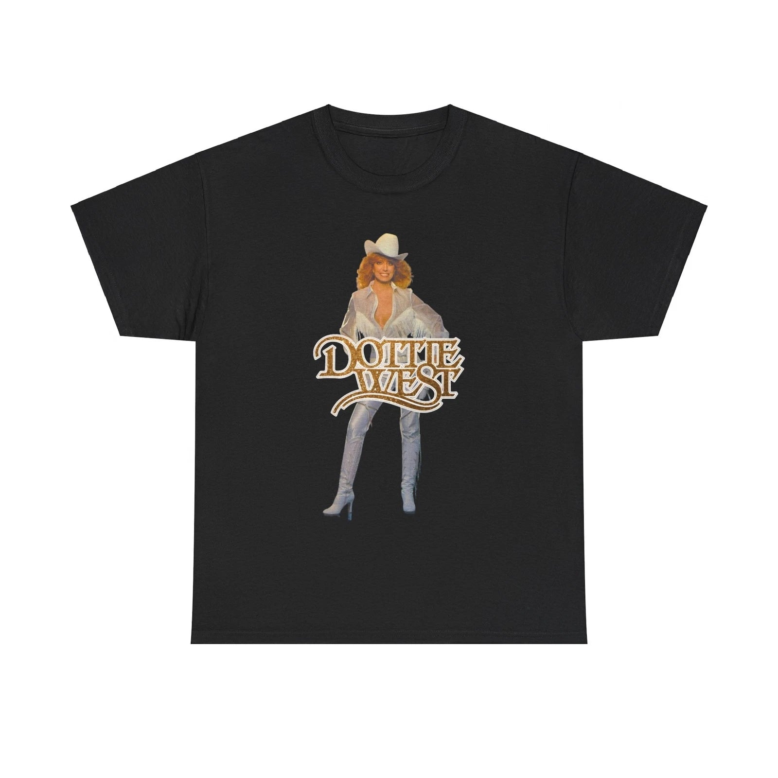 Dottie West Unisex Heavy Cotton Tee, Lesson in Leavin', Country Music