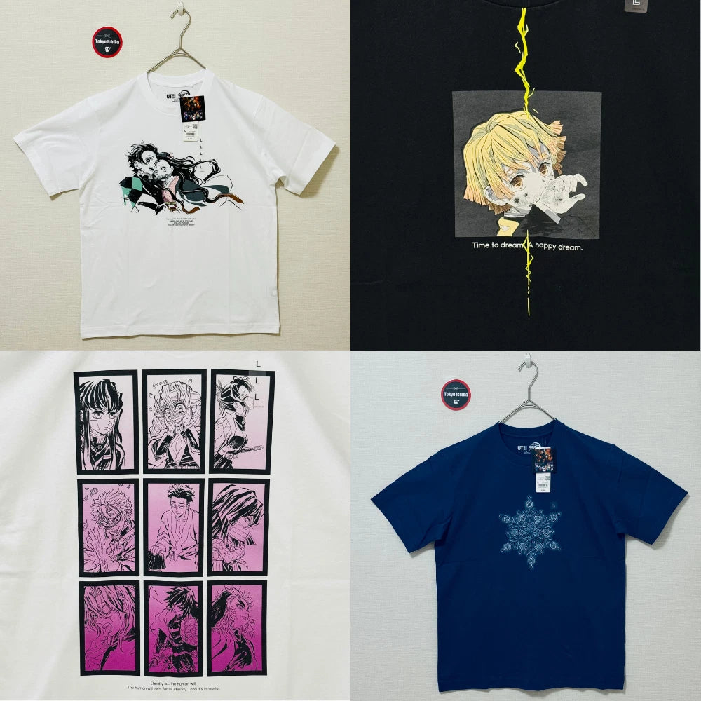 UNIQLO Demon Slayer: Kimetsu no Yaiba UT T-Shirt Collection – Pick your favorite