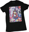Re:Zero New Adult T-Shirt  - Glowing Group Key Art Image