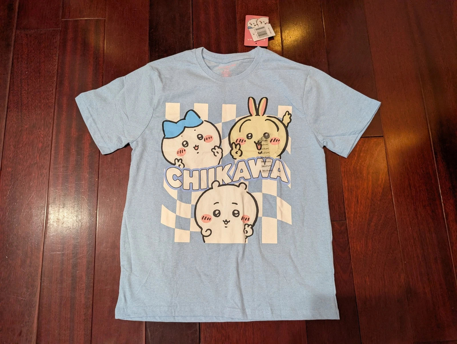 BNWT Chiikawa trio T-shirt Official Size MEDIUM W/tags