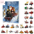 Santa Claus Christmas Train 2025 Advent Calendar