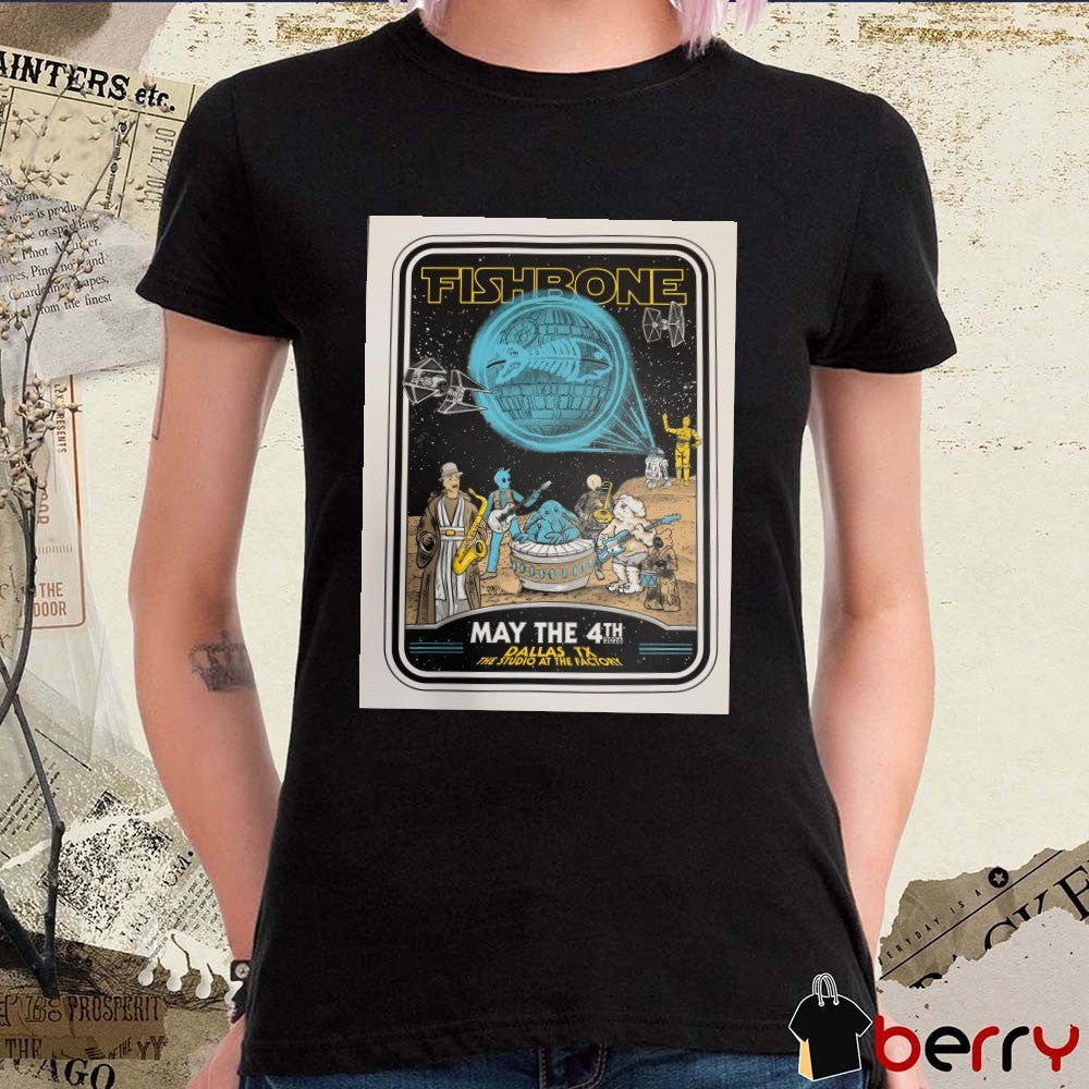 Fishbone May The 4Th 2026 Dallas TX The Studio At The Factory Poster t-shirt