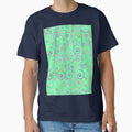 Beautiful green spiral abstract floral pattern by urban-color