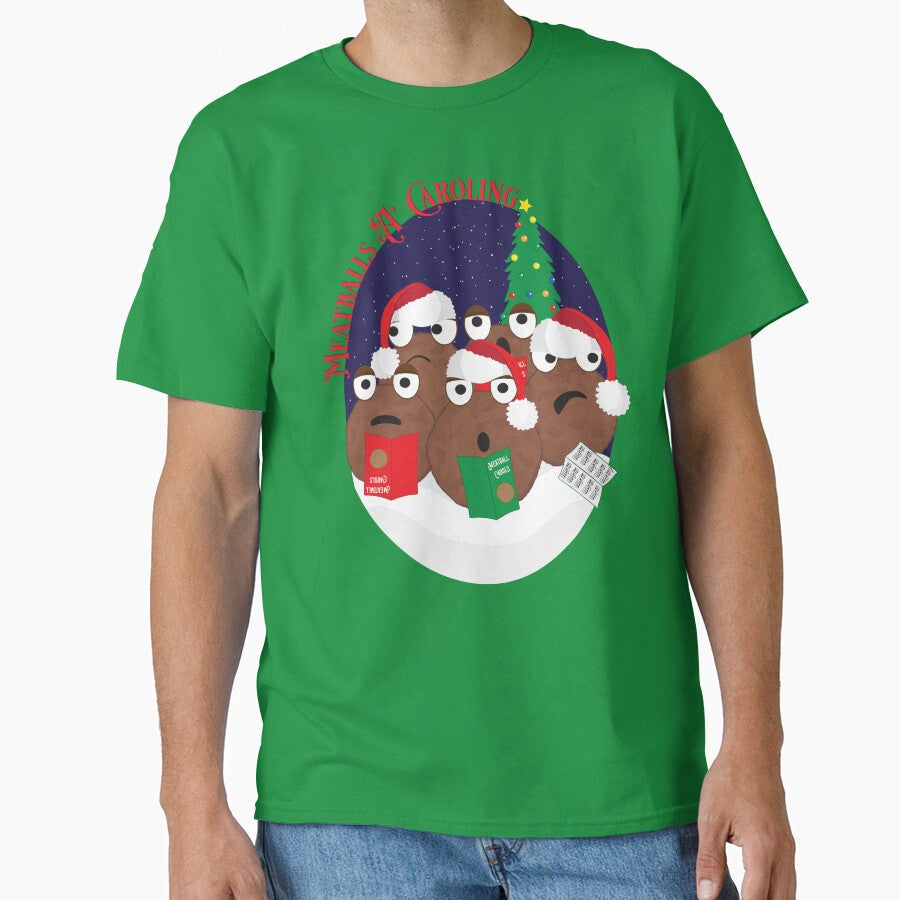 Meatballs A' Caroling by Artist of One
