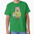 Wombat Wombats Firefighter Australia Hero Gift by LouiseLamoure