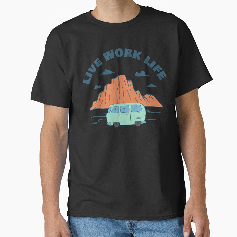 Live Work Life - Van Life by JoyceBragdonDesigns